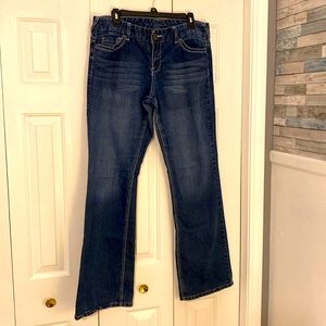 Maurice’s Straight Leg Jean-Blue Denim-Size 15/16 Long-32.5 inch Inseam
